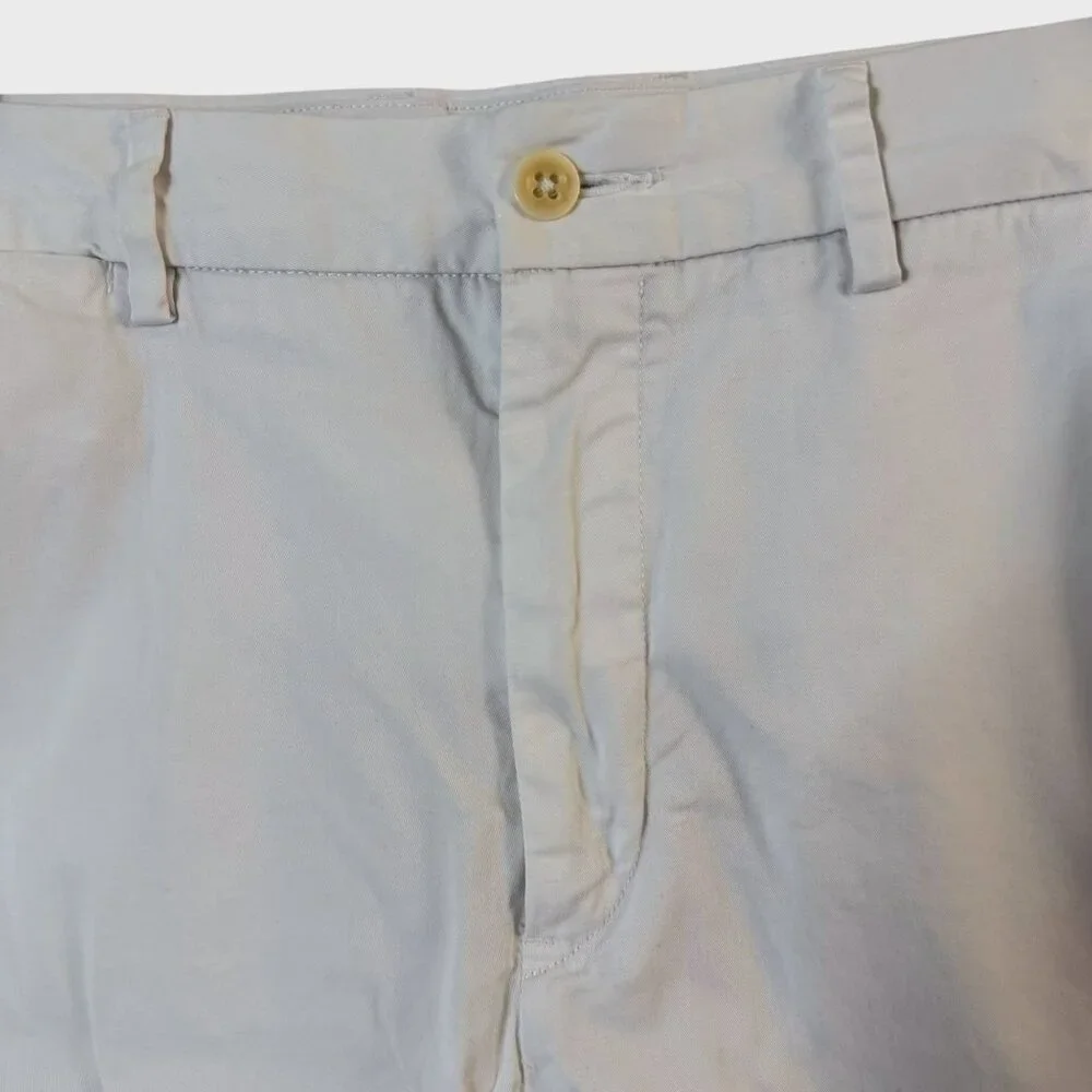 Polo Ralph Lauren Chino Short White Men's 33 Stretch Classic-Fit Preppy Vacation